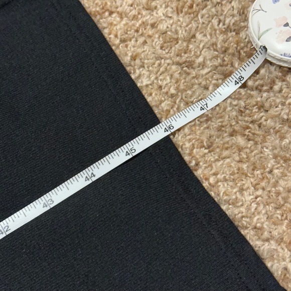 Toad&Co Piru Henley Midi Tank Dress Black Sleeveless Hemp Blend T1782202 Small - Picture 8 of 9